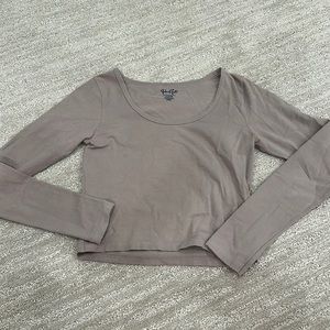light purple long sleeve